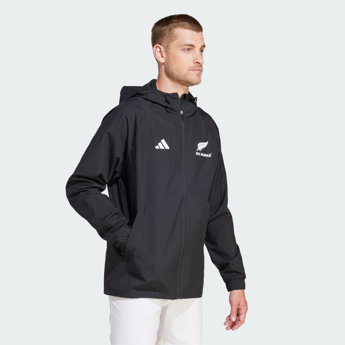 Adidas All Blacks Rugby Windjacke. 4