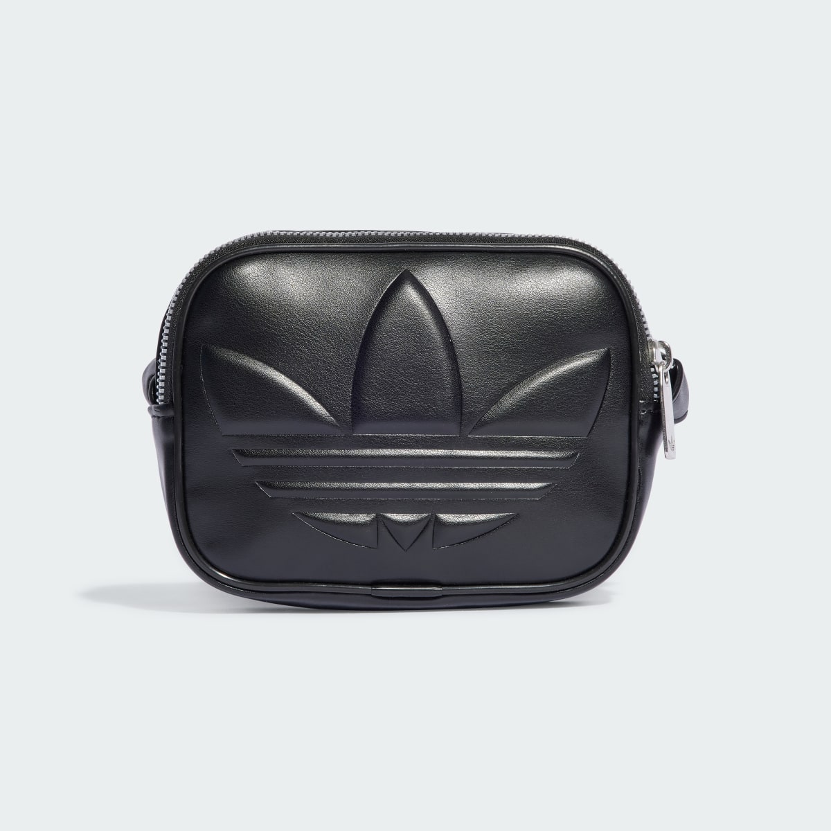 Adidas Polyurethane Embossed Trefoil Mini Airliner Bag. 3