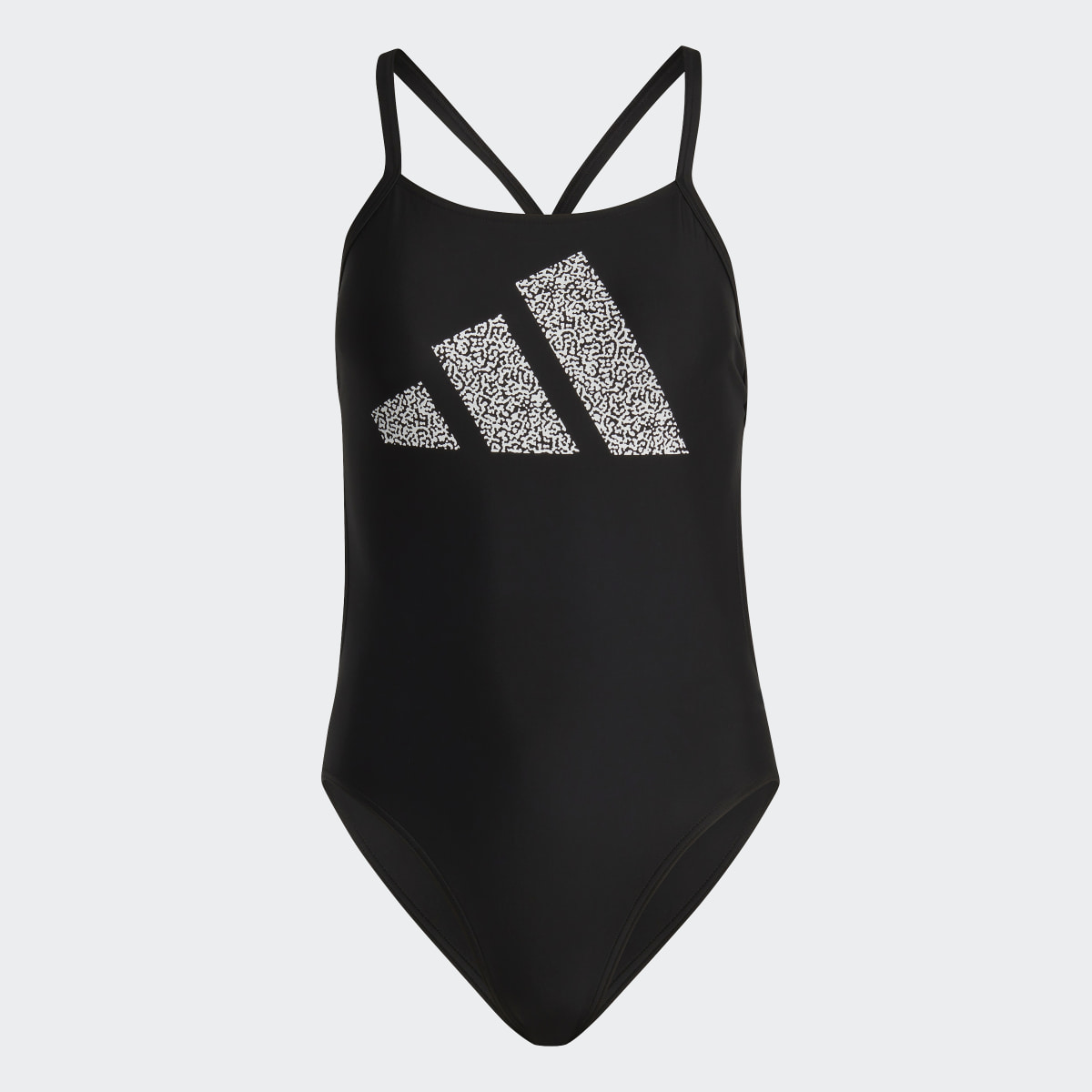 Adidas Costume da bagno 3 Bar Logo Print. 5