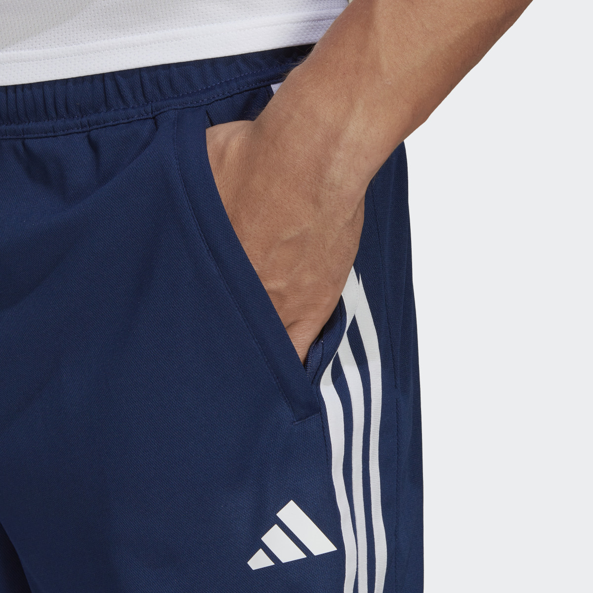 Adidas Train Essentials Piqué 3-Stripes Training Shorts. 6