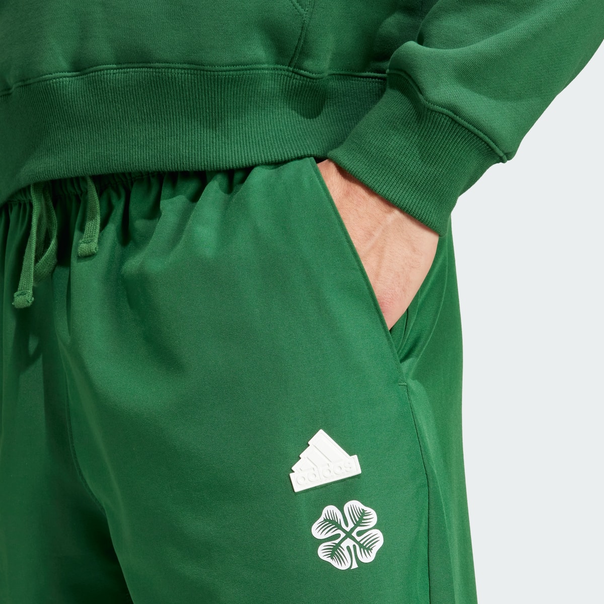 Adidas Celtic FC LFSTLR Woven Tracksuit Bottoms. 5