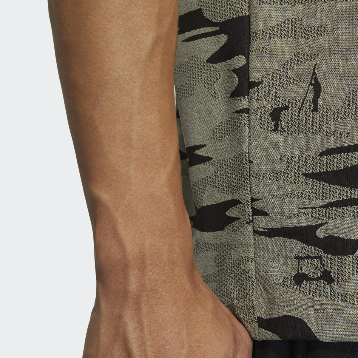 Adidas Go-To Camouflage Polo Shirt. 7