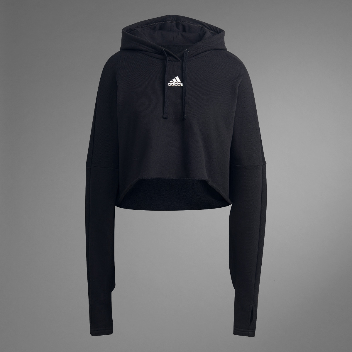 Adidas Sudadera con capucha Collective Power Cropped. 10