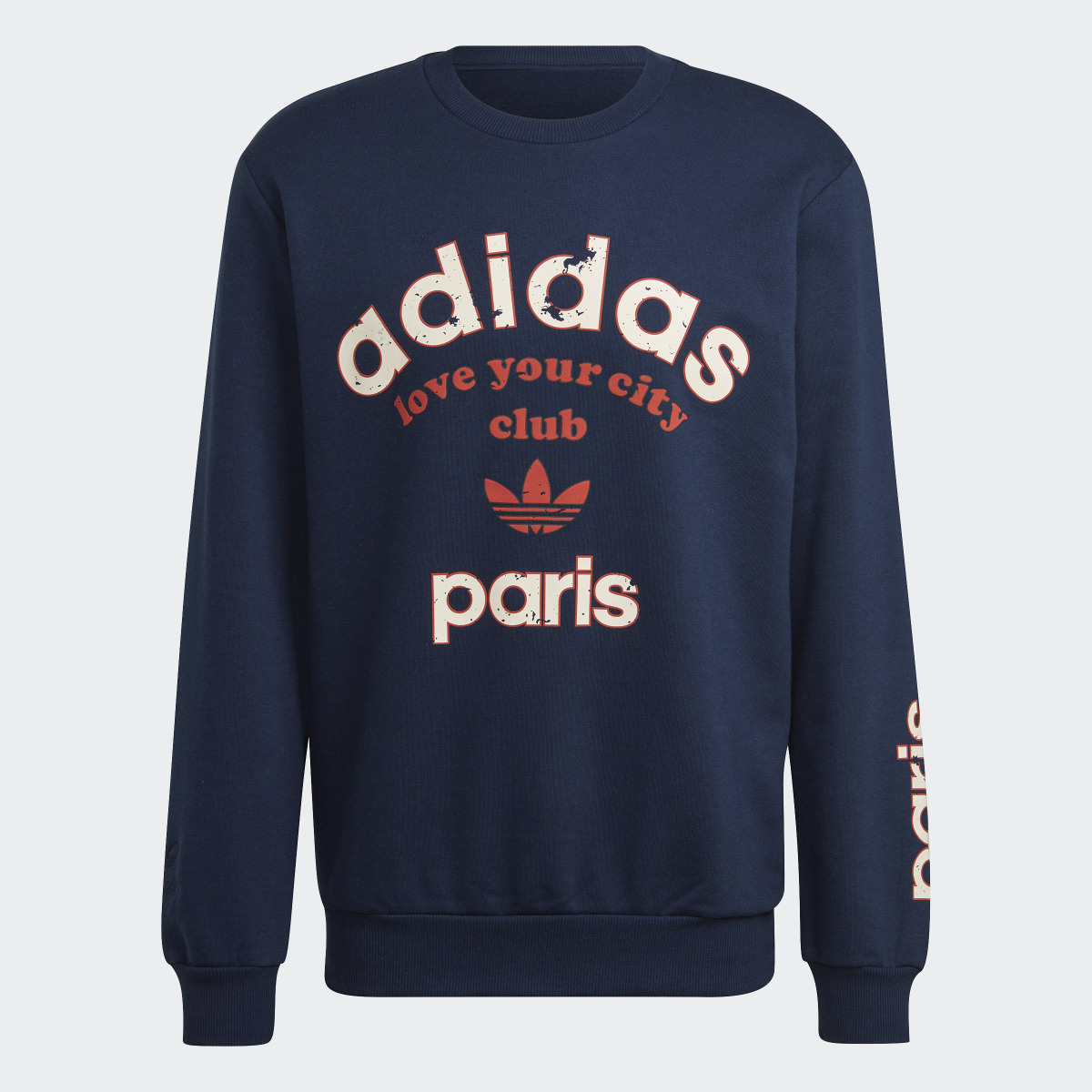 Adidas Paris Collegiate City Crew Sweatshirt. 4