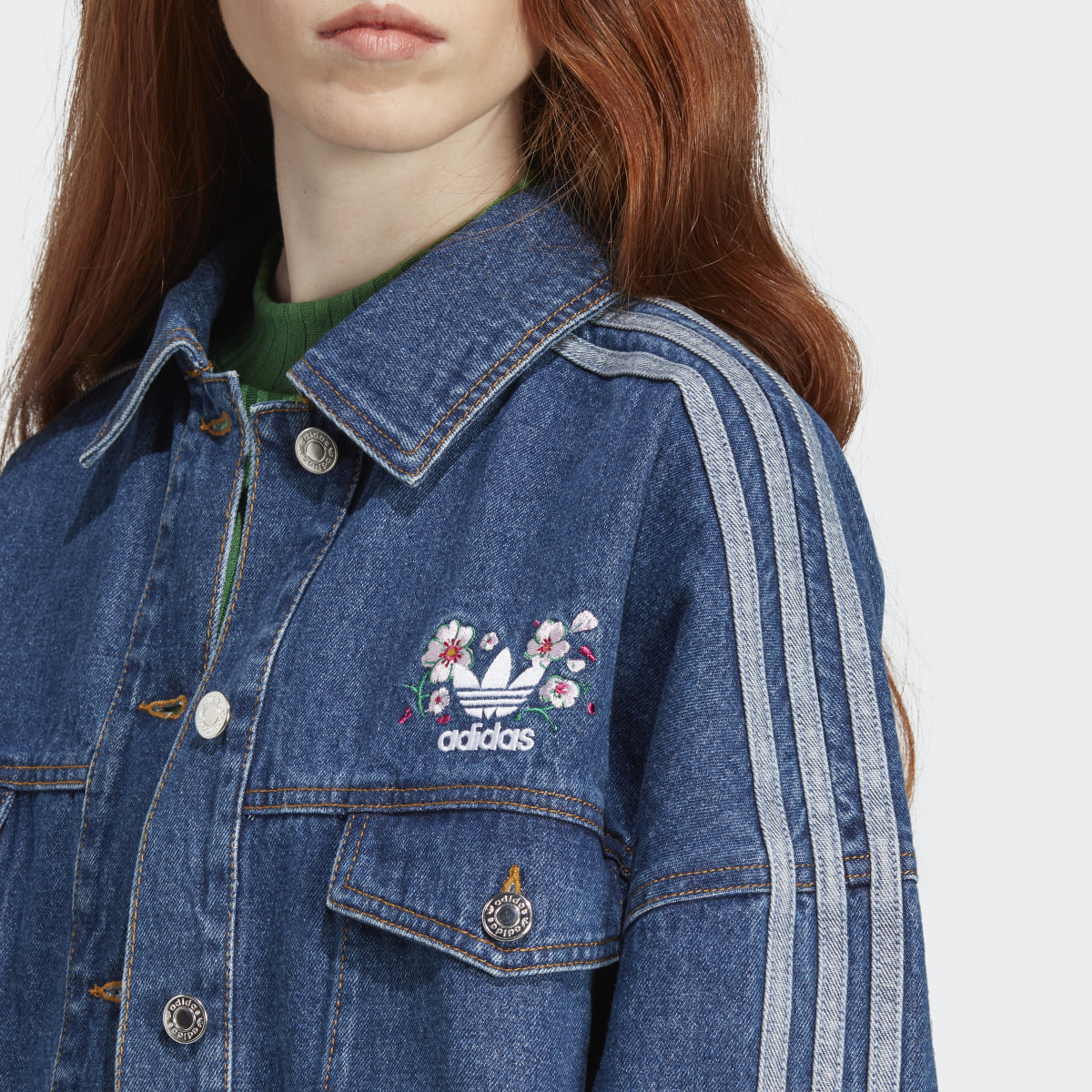 Adidas Denim Jacket. 6