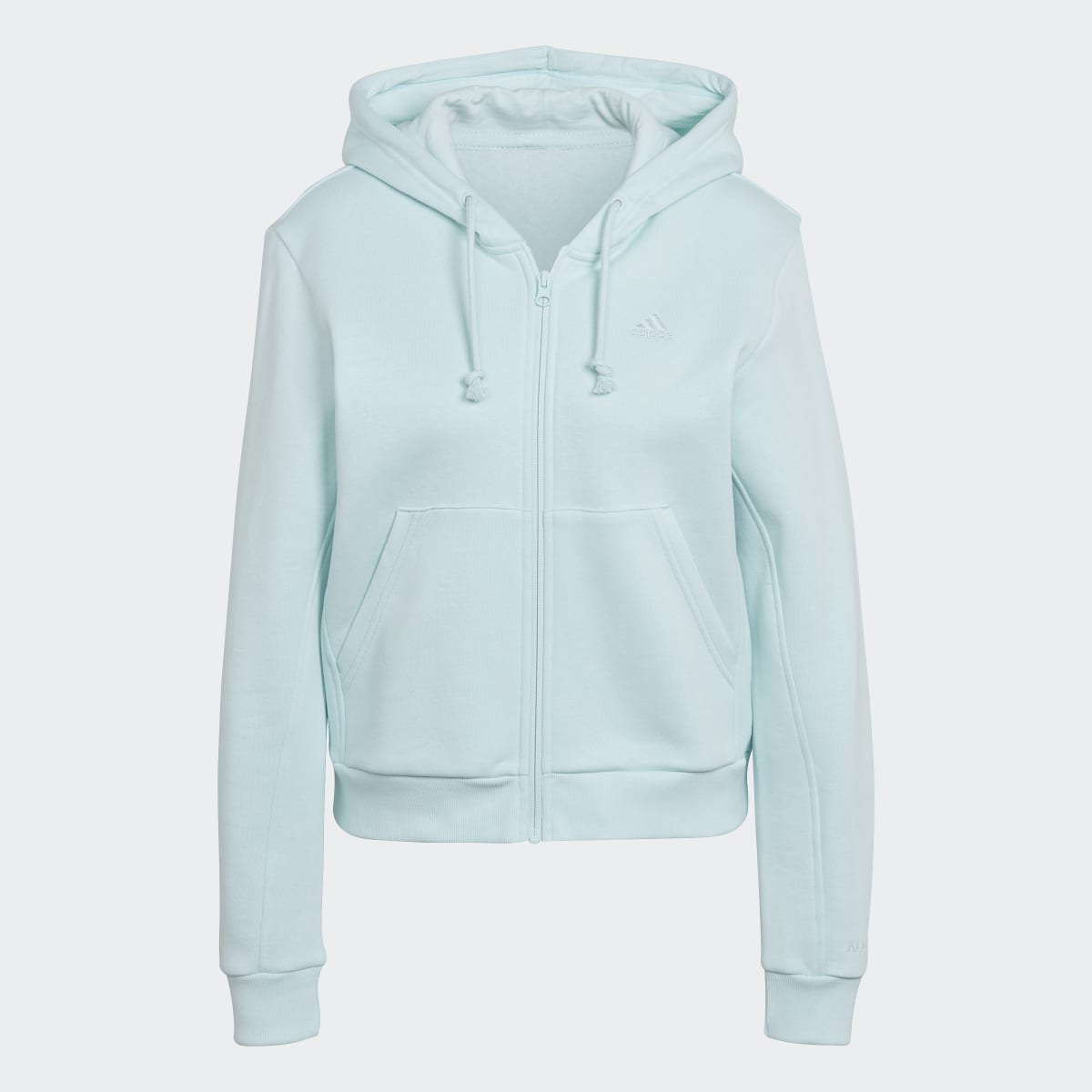 Adidas ALL SZN Fleece Full-Zip Hoodie. 5