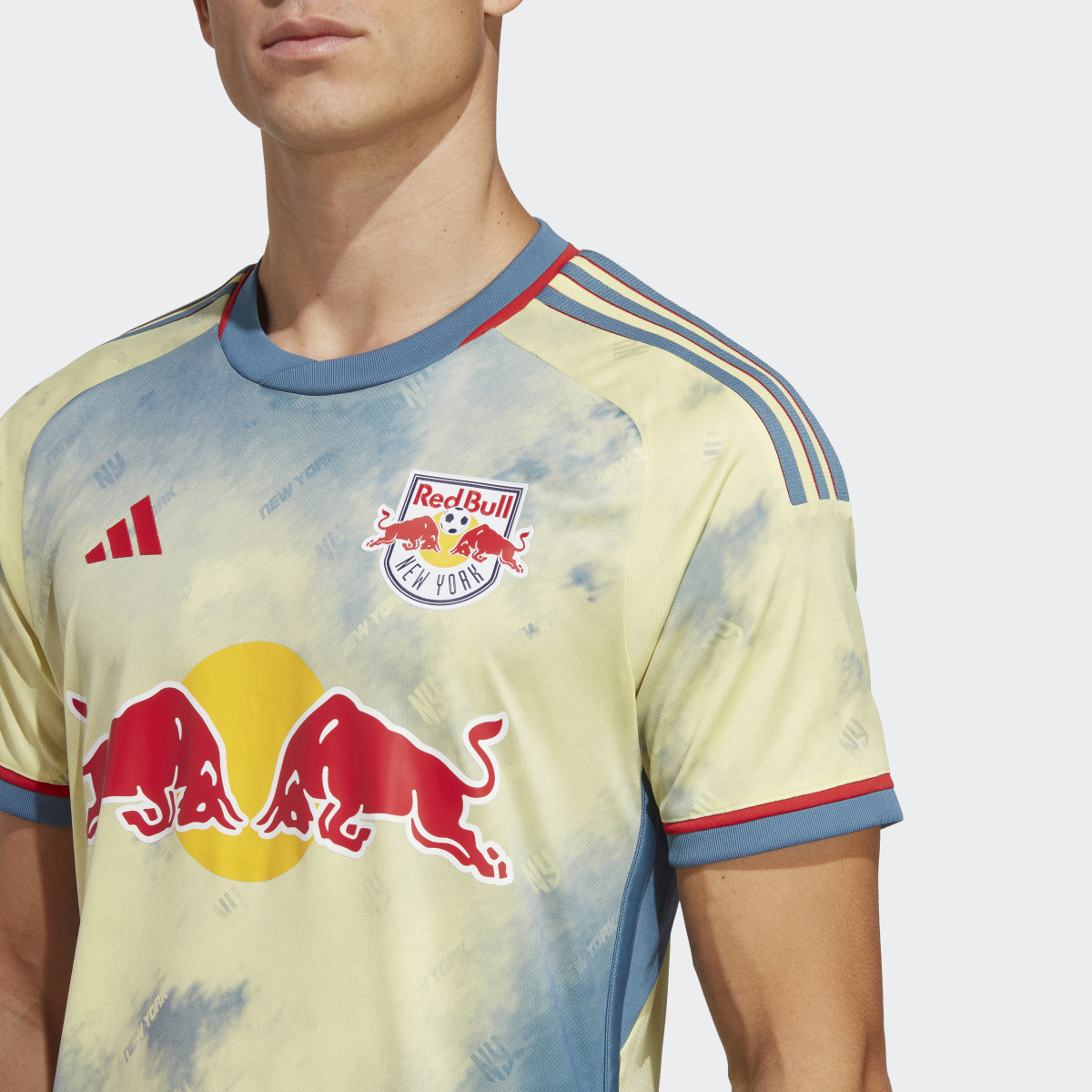 Adidas New York Red Bulls 23/24 Home Authentic Jersey. 8