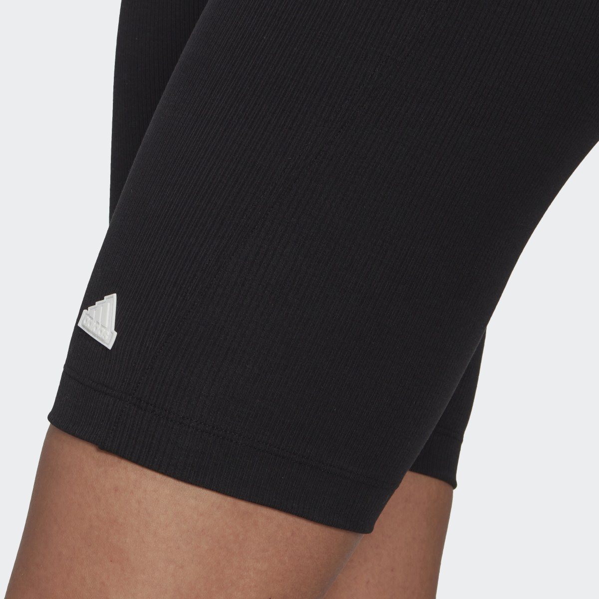 Adidas Rib Biker Shorts. 6