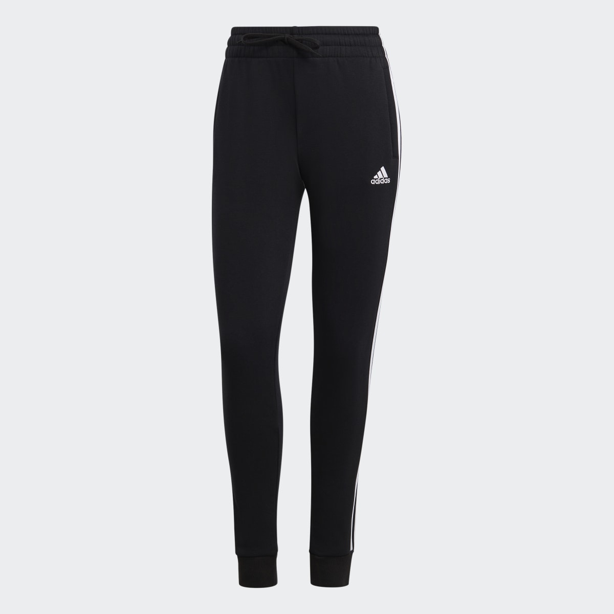 Adidas Essentials 3-Stripes Fleece Pants. 4