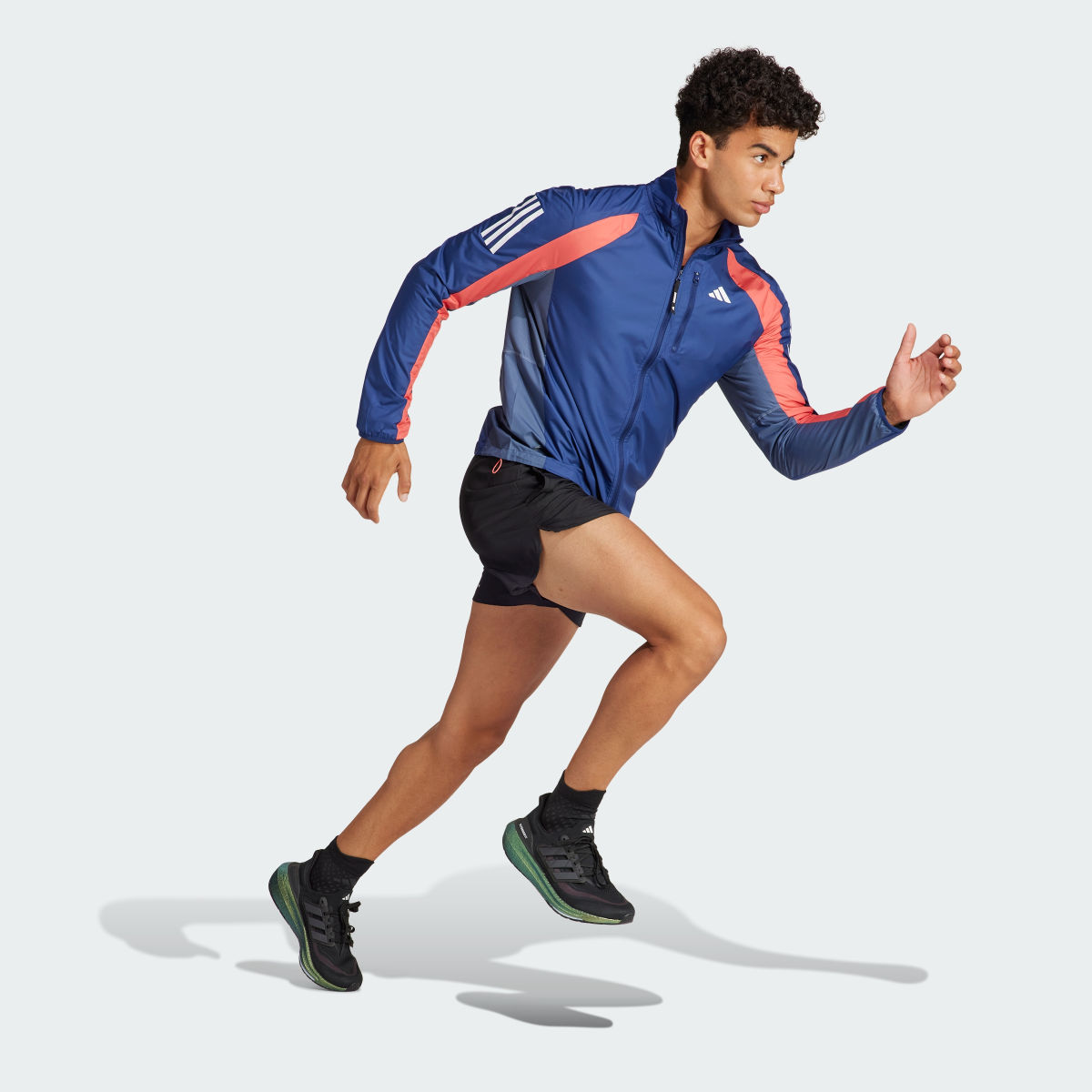 Adidas Own The Run Colorblock Jacket. 4