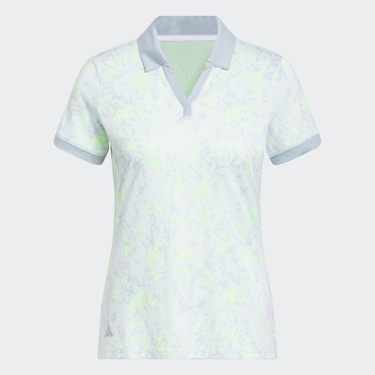 Adidas Jacquard Golf Polo Shirt. 5