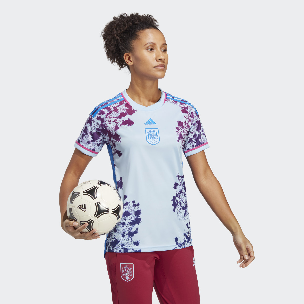 Adidas Camisola Alternativa 23 da Seleção Feminina da Espanha. 5