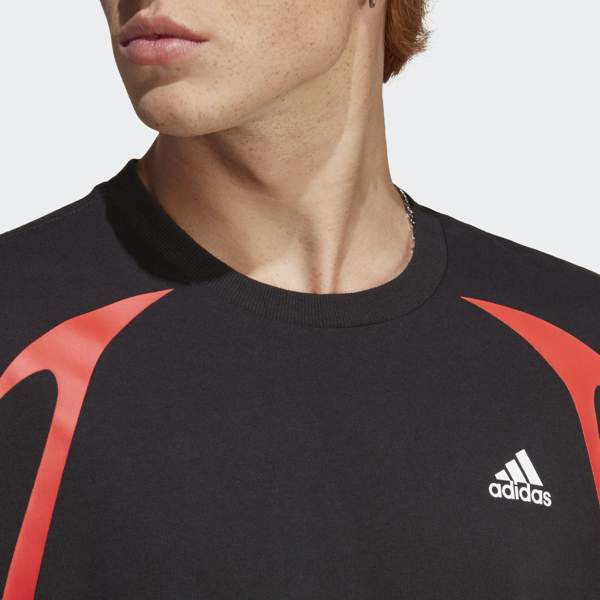 Adidas Colourblock T-Shirt. 6