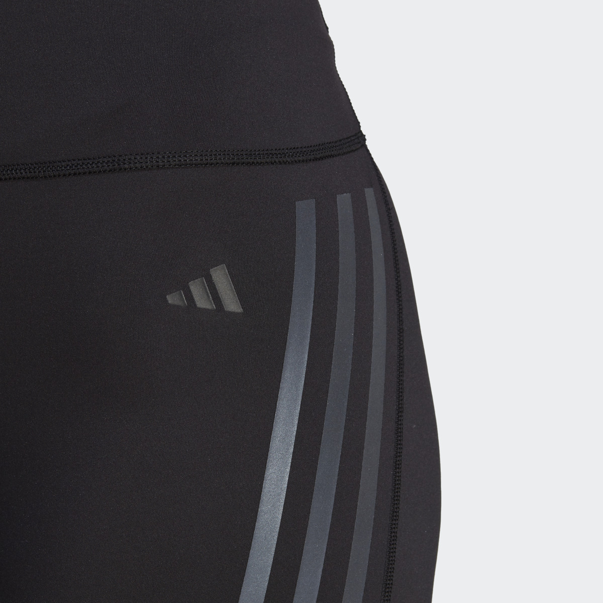 Adidas DailyRun 3-Streifen Five-Inch kurze Leggings. 6