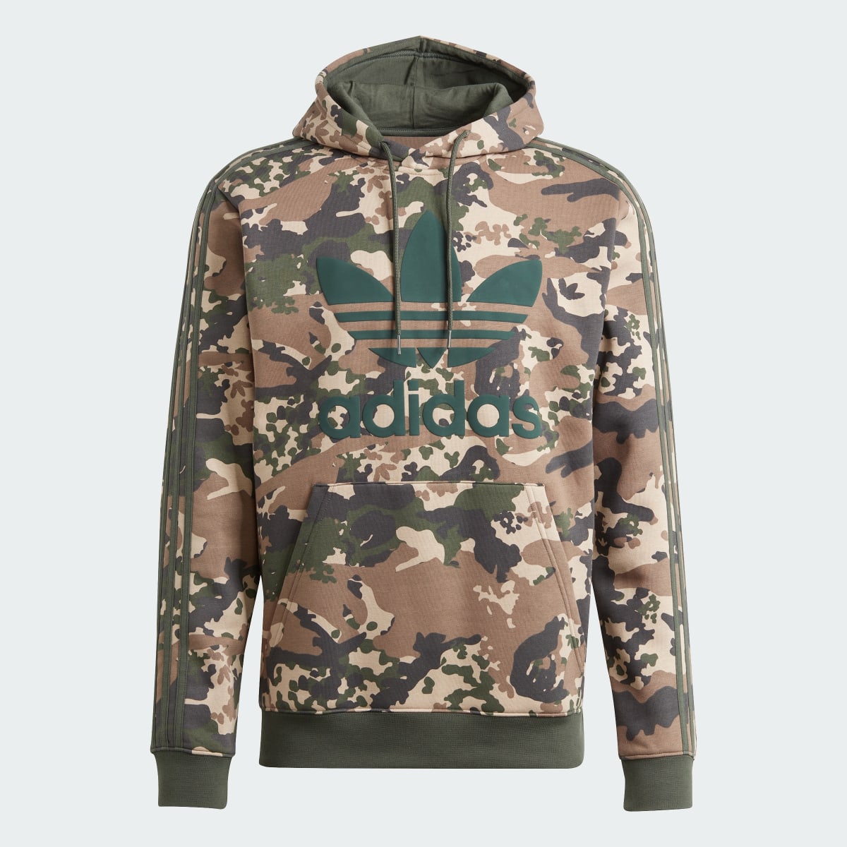 Adidas Sweat-shirt à capuche graphisme camouflage. 5