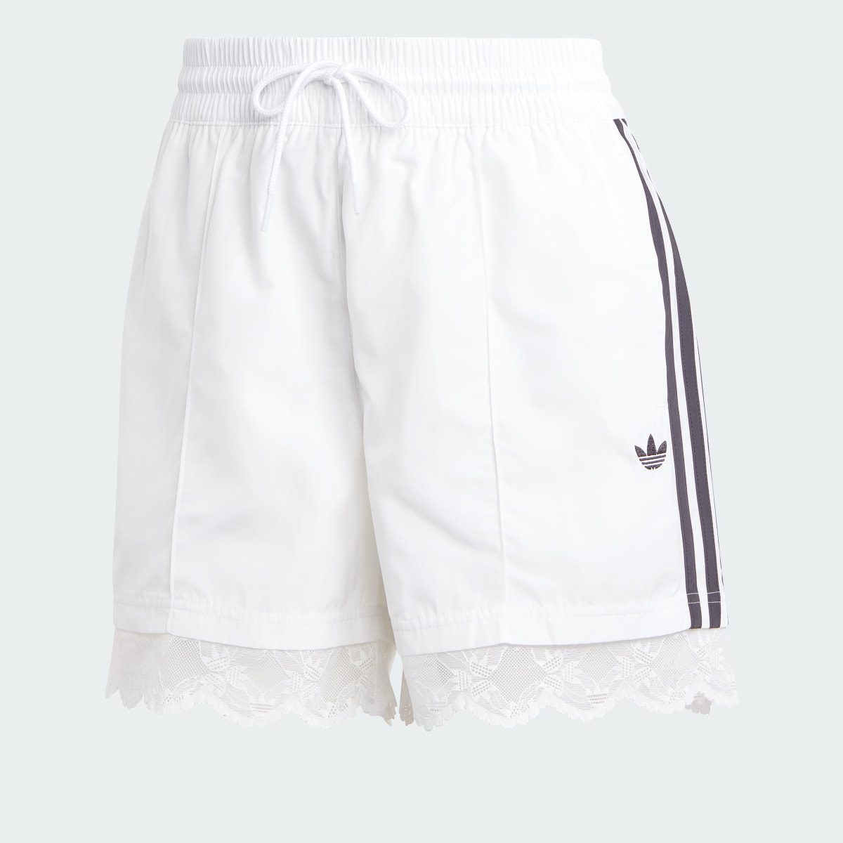 Adidas Lace Trim 3-Stripes Shorts. 4