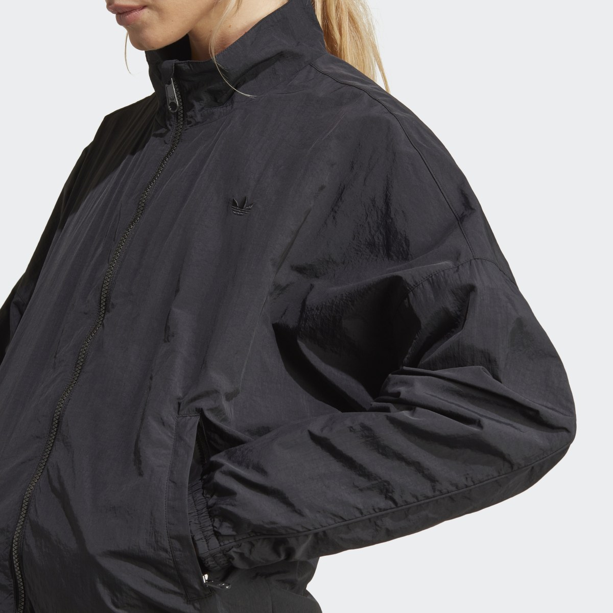 Adidas Premium Essentials Nylon Track Jacket. 8