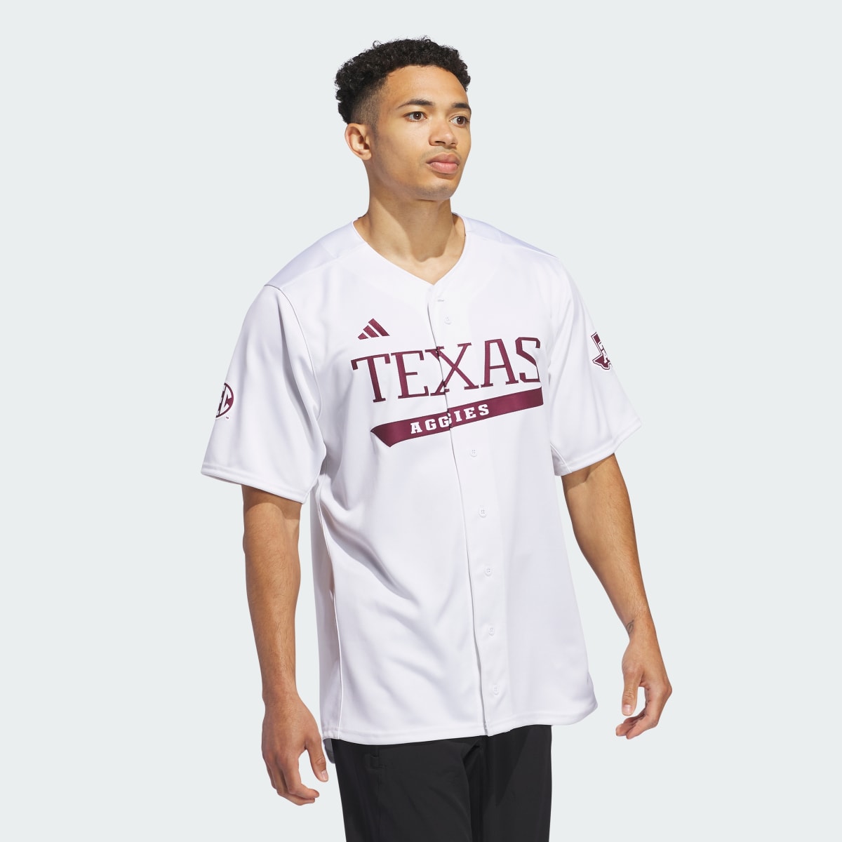 Adidas Texas A&M Baseball Jersey. 4