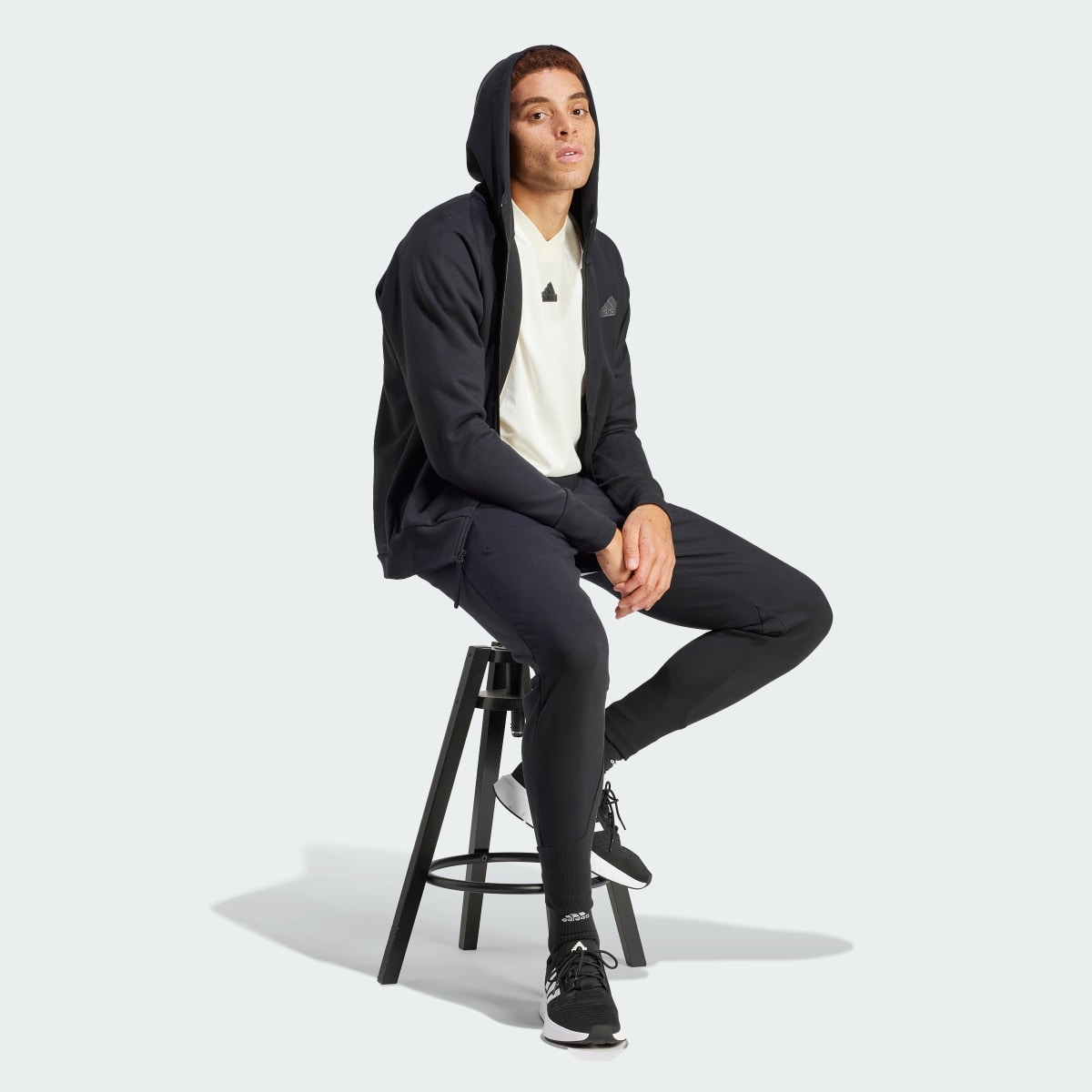 Adidas Z.N.E. Winterized Full-Zip Hooded Track Jacket. 4