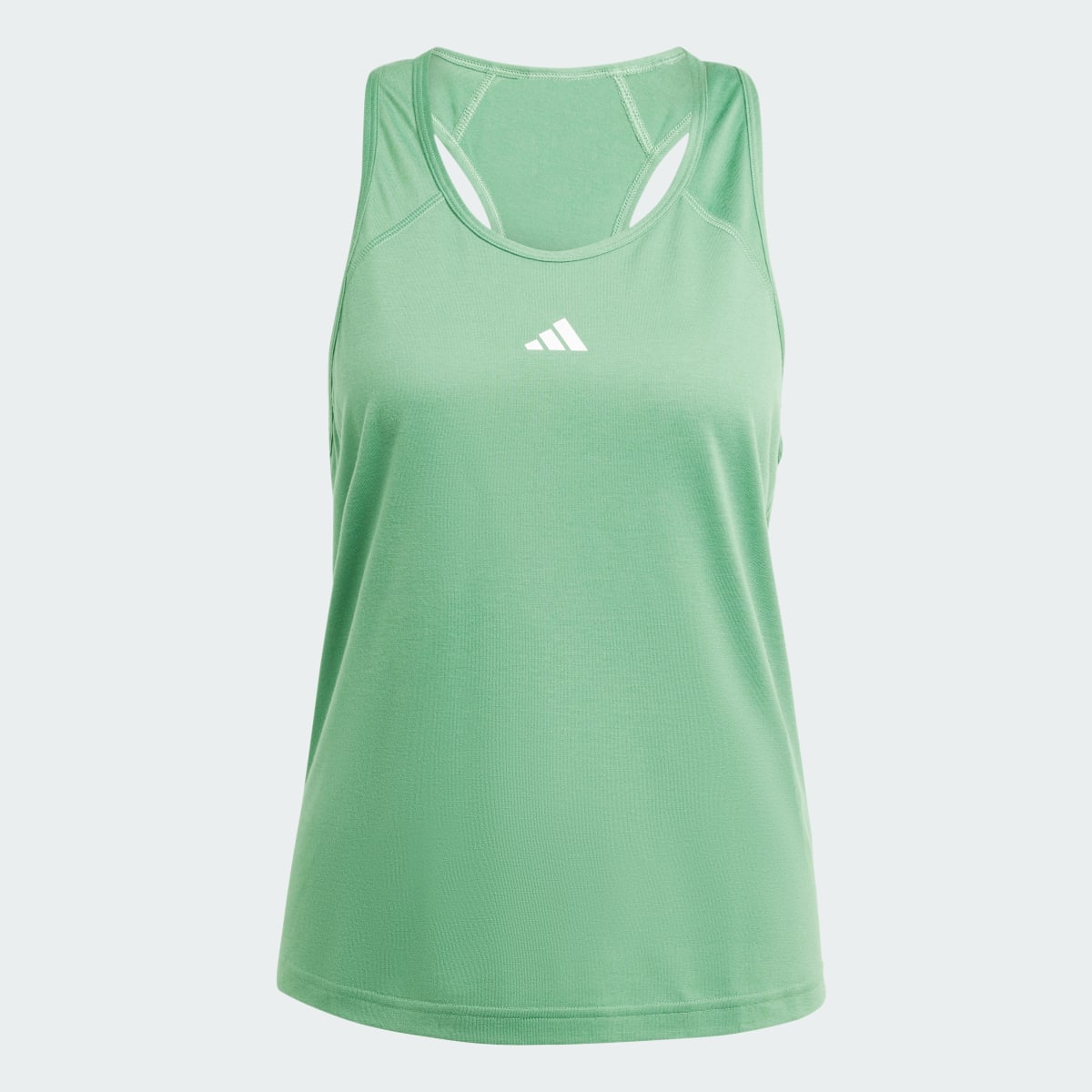 Adidas Train Essentials Minimal Branding Racerback Tank Top. 5