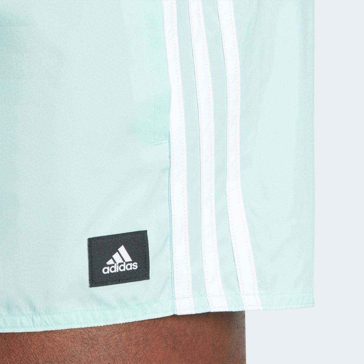 Adidas 3-Stripes CLX Swim Shorts. 6