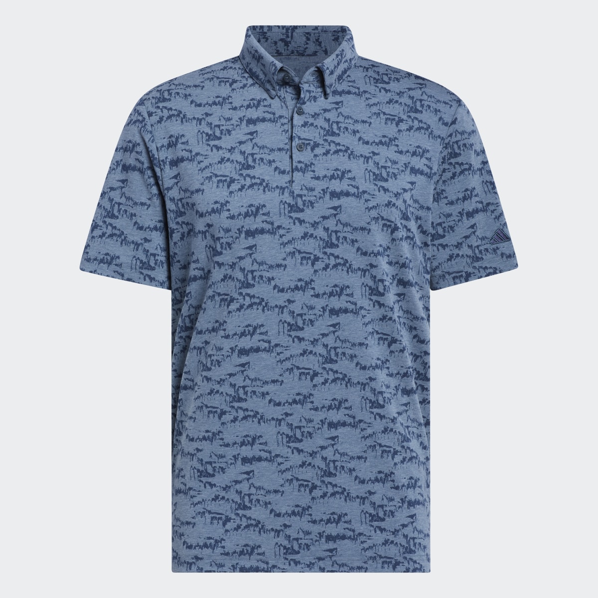 Adidas Go-To Printed Golf Polo Shirt. 5