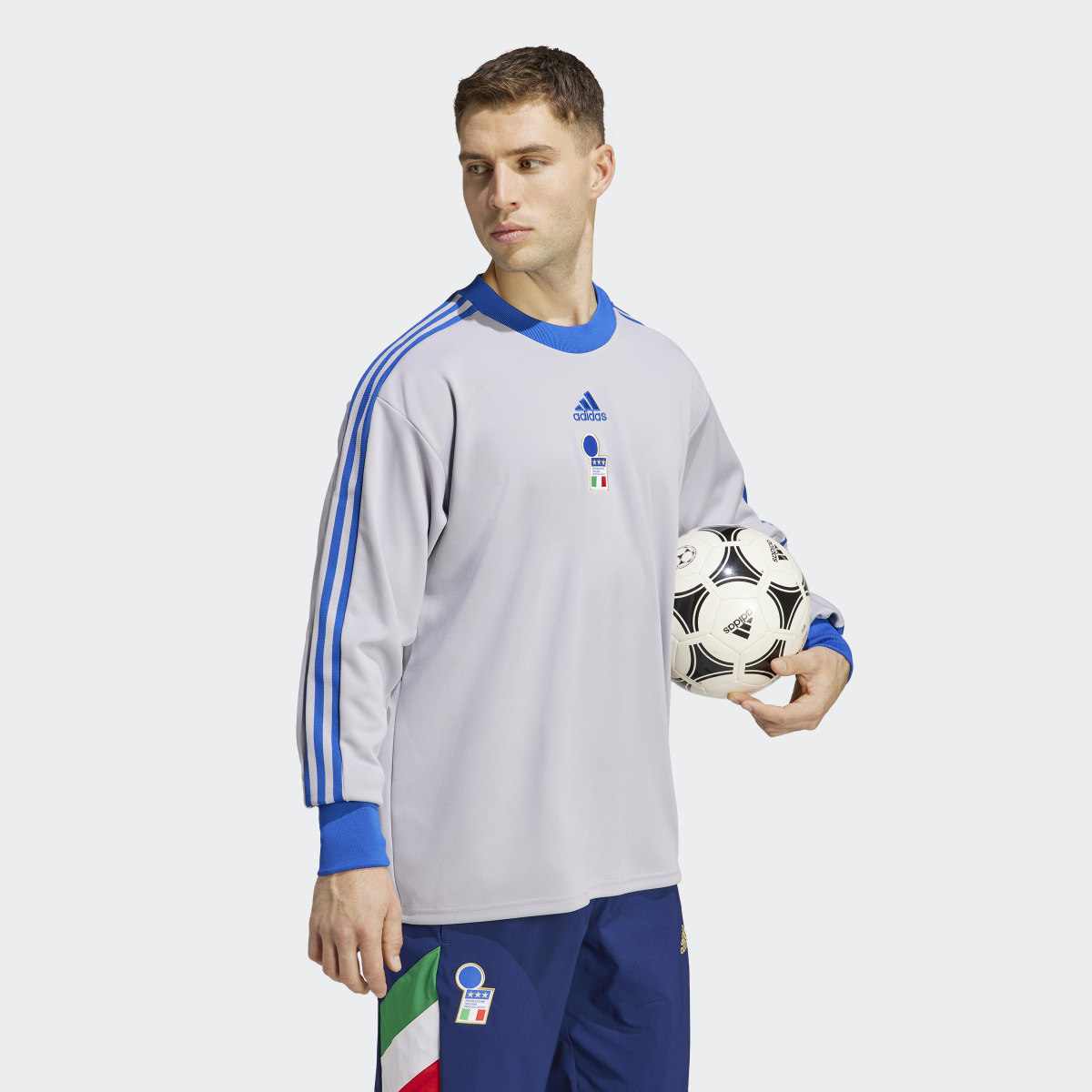 Adidas Italy Icon Goalkeeper Jersey. 4