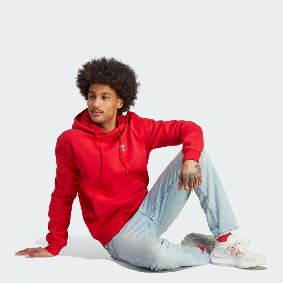 Adidas Hoodie Trefoil Essentials. 4