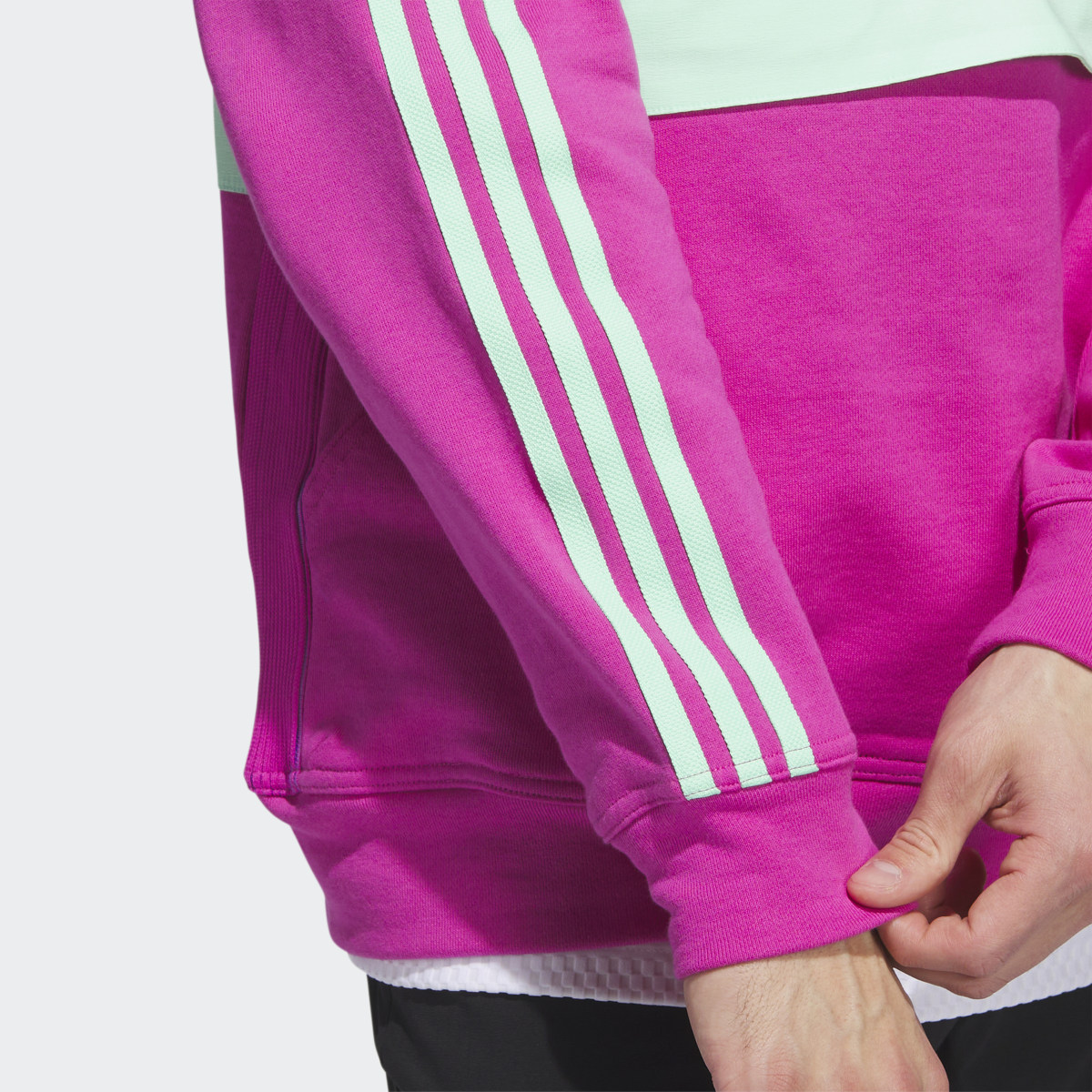 Adidas Adicross 1/2-Zip Golf Anorak. 11