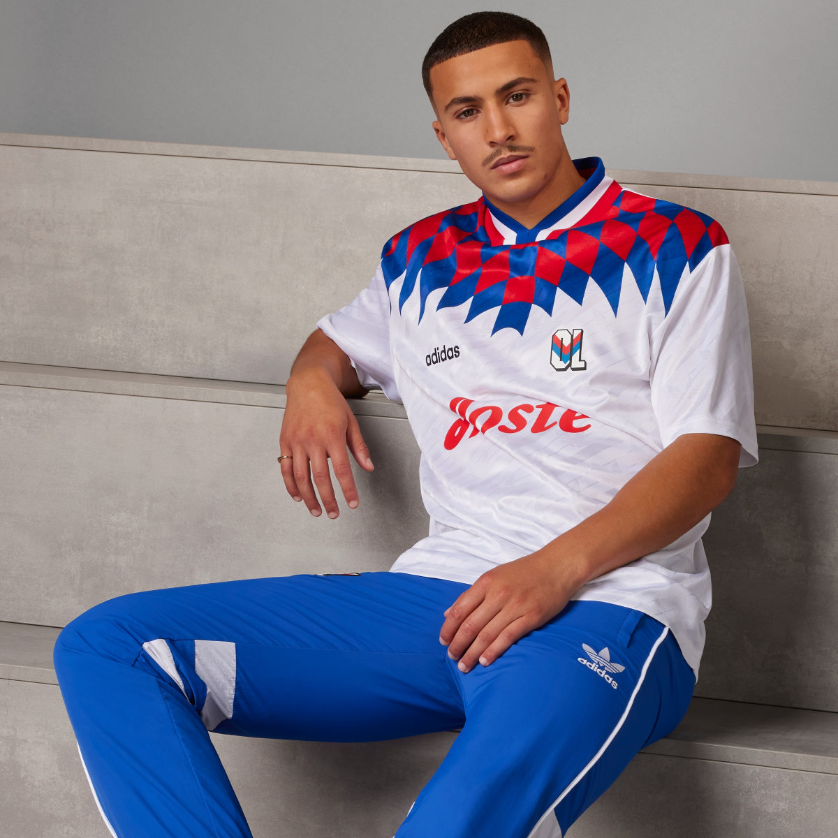 Adidas Camisola 95/96 do Olympique Lyonnais. 8