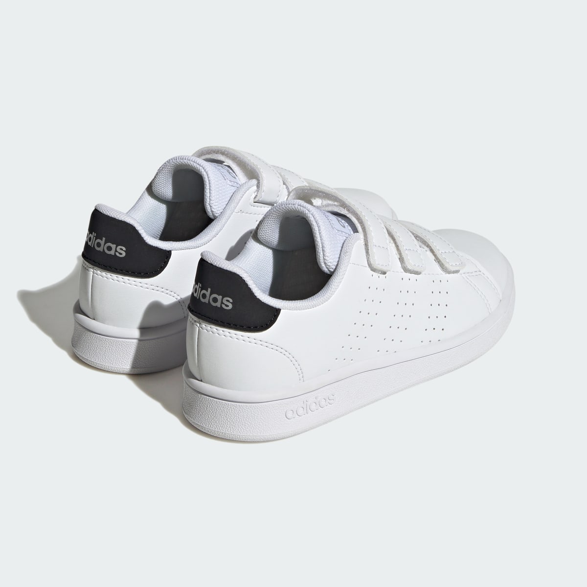 Adidas Advantage Court Lifestyle Hook-and-Loop Shoes. 6