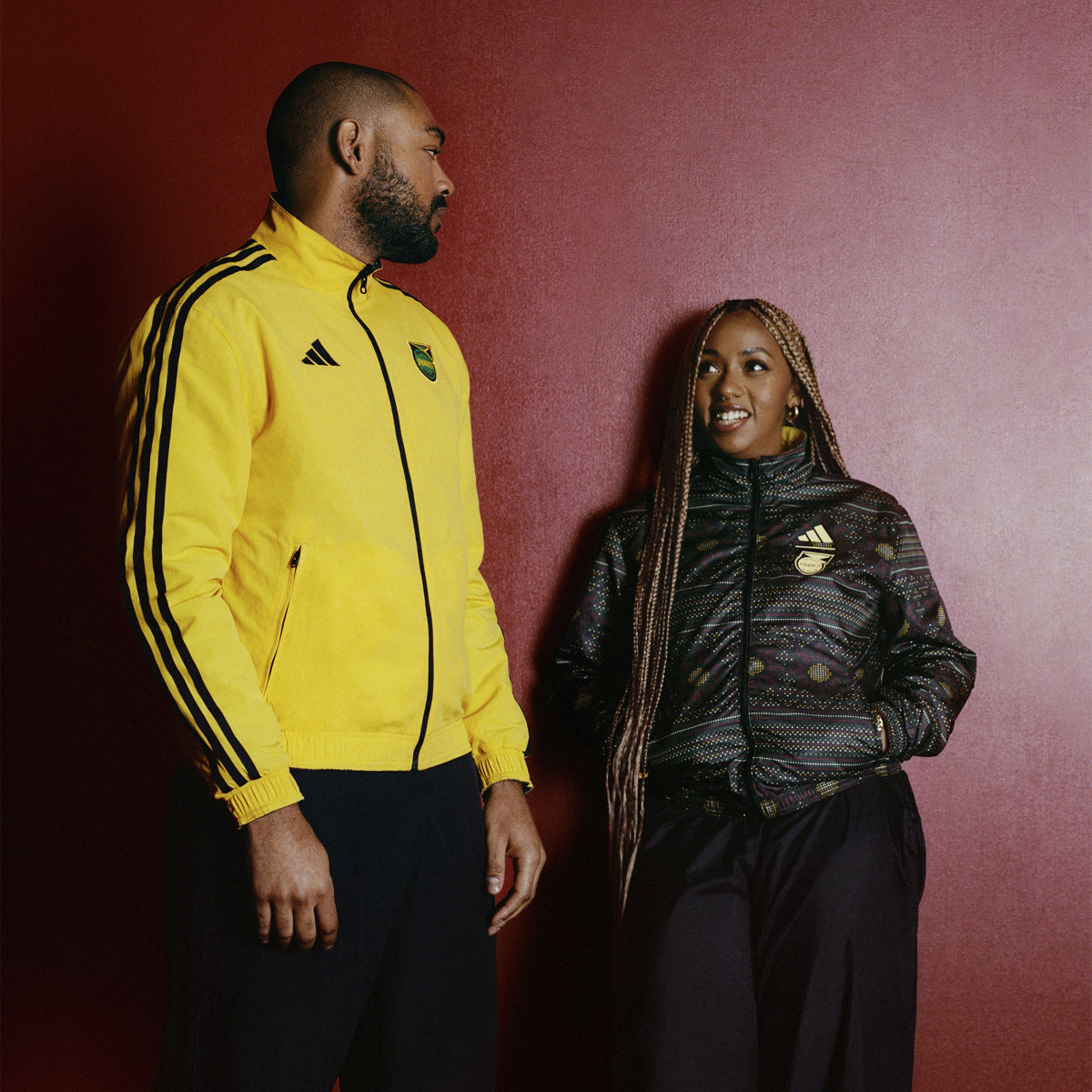 Adidas Chaqueta himno Jamaica. 4