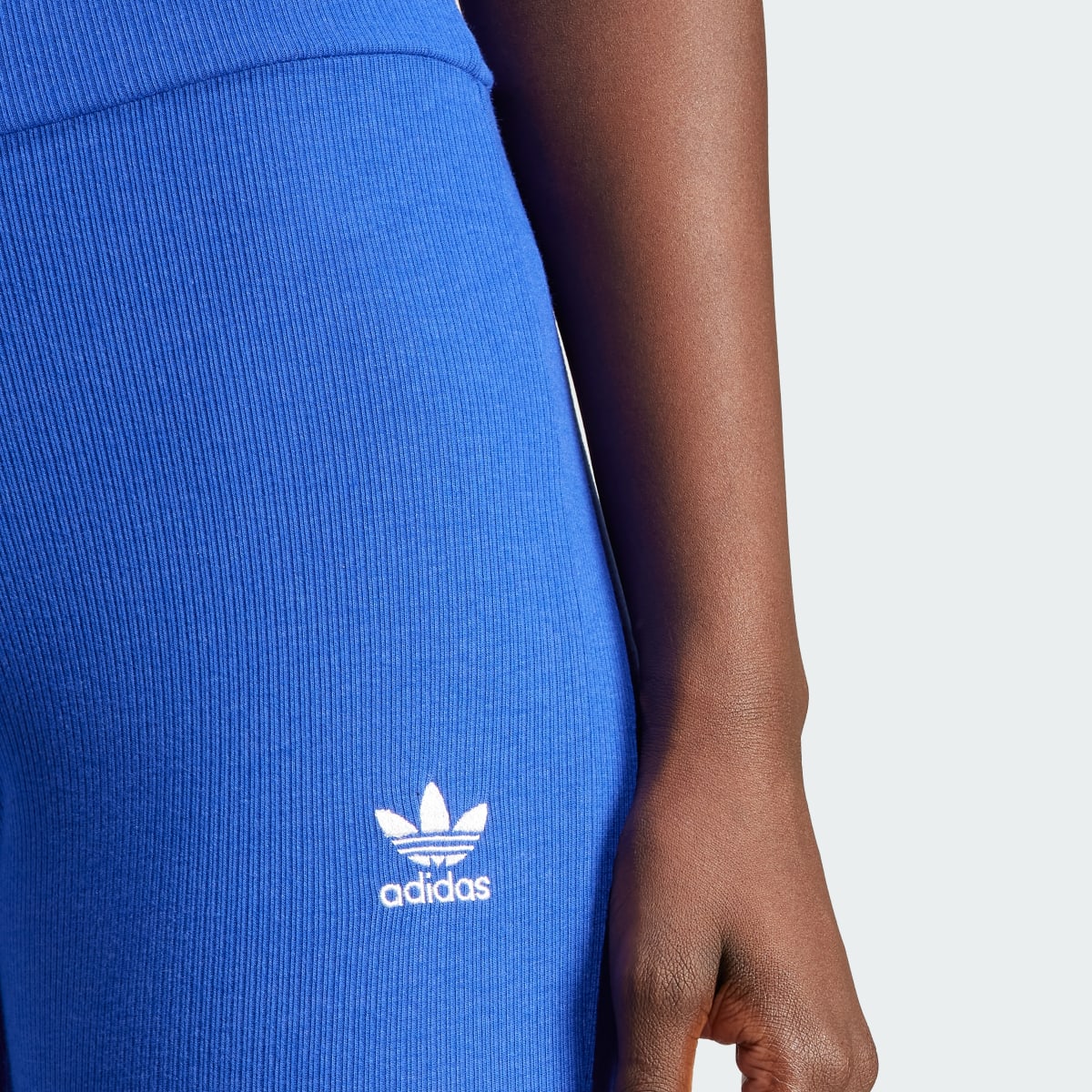 Adidas Essentials Rib Flared Pants. 5