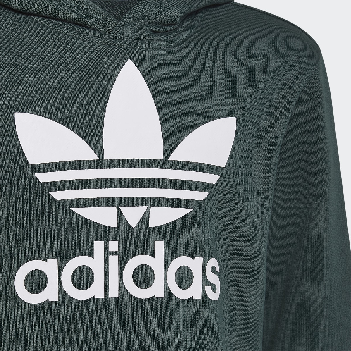 Adidas Sudadera con Gorro Trifolio (UNISEX). 4