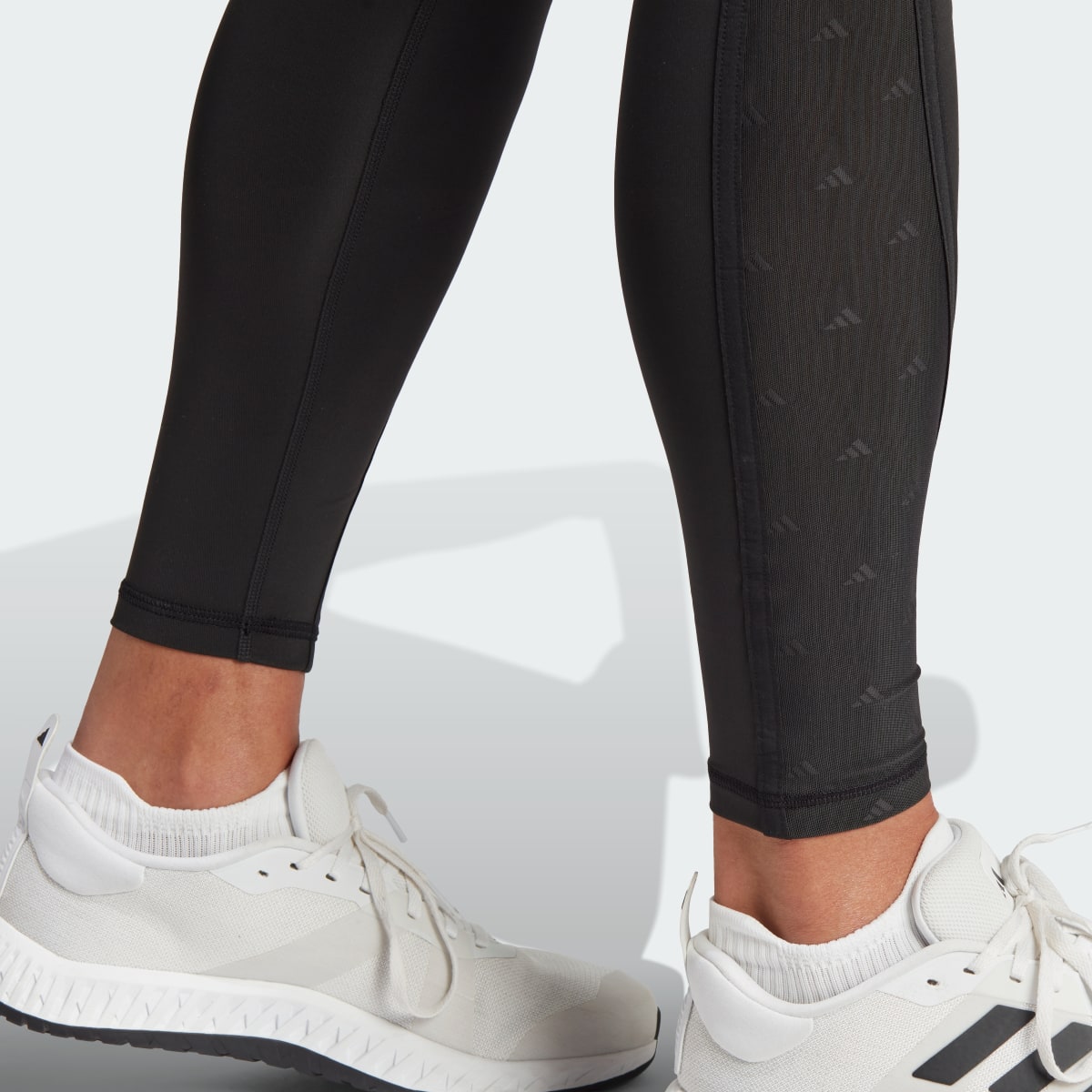 Adidas Leggings Optime Mesh Full-Length. 7