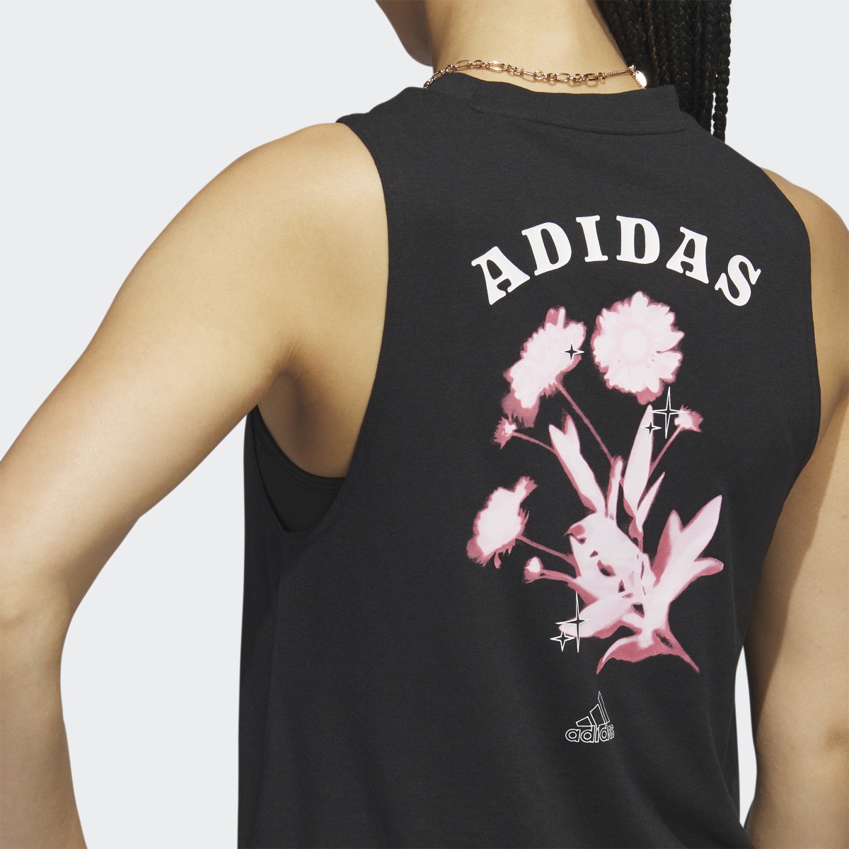 Adidas Bloom Knotted Tank Top. 7