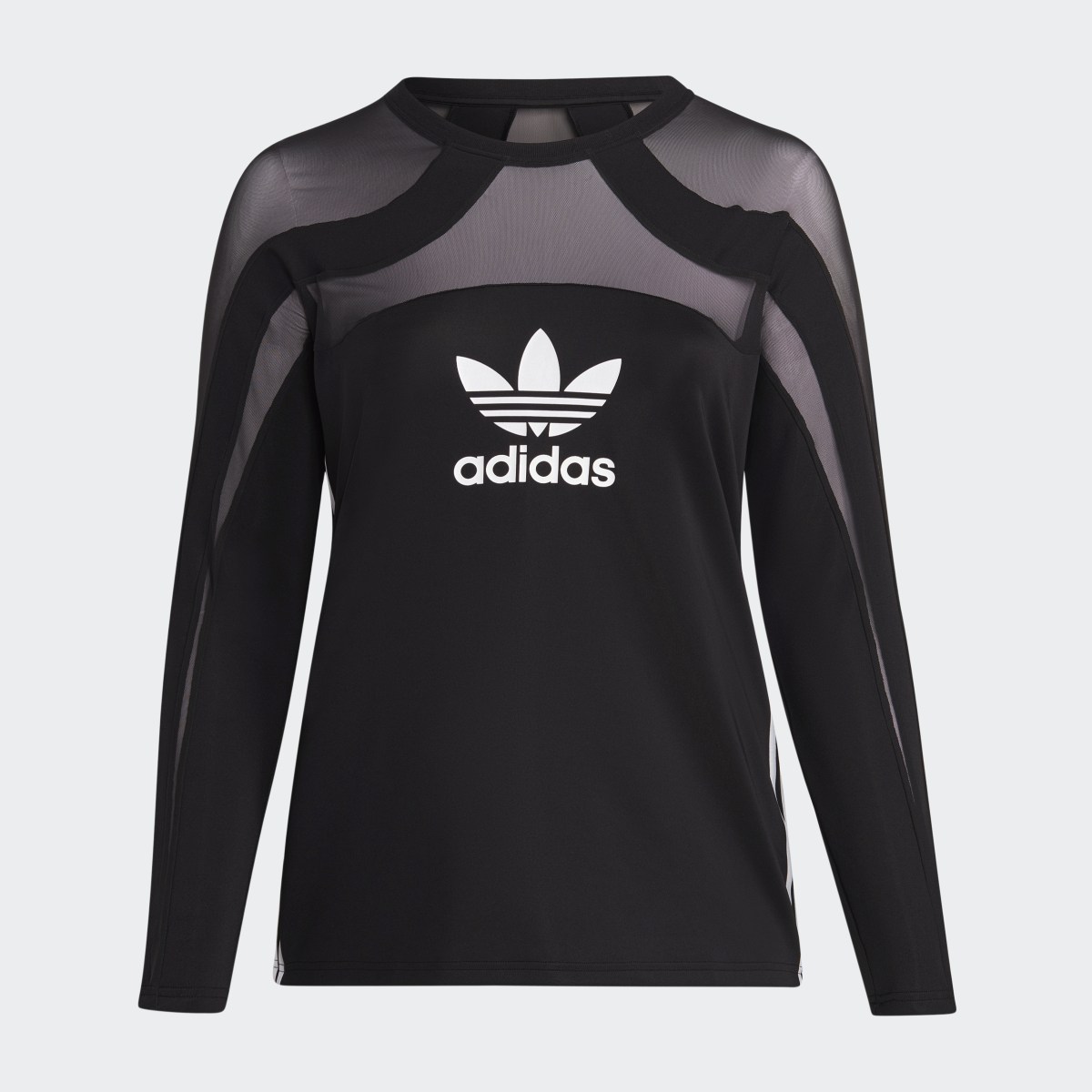 Adidas Centre Stage Mesh Top (Plus Size). 4