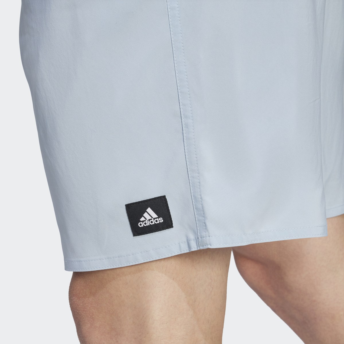 Adidas Solid CLX Classic-Length Swim Shorts. 5