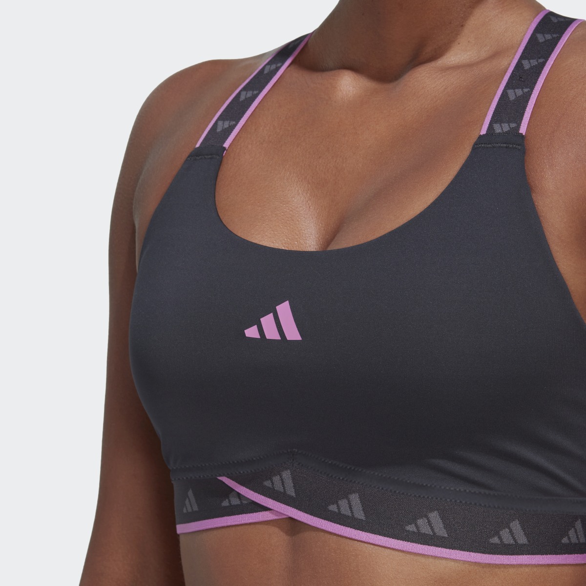 Adidas Powerimpact Training Medium-Support Techfit Bra. 7