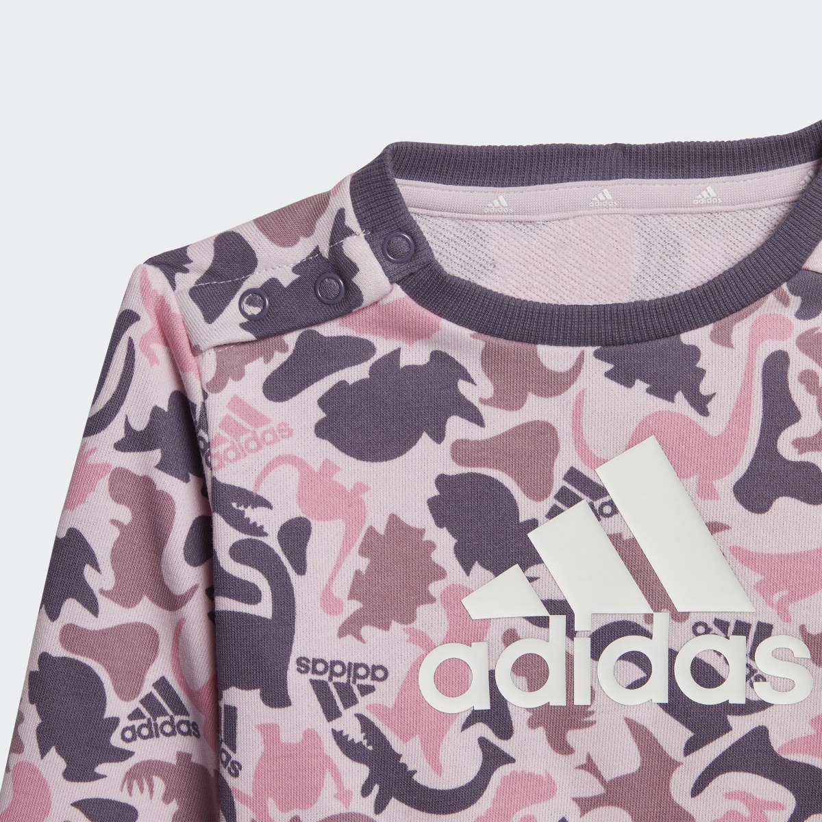 Adidas Conjunto Essentials Allover Print (Bebé). 7