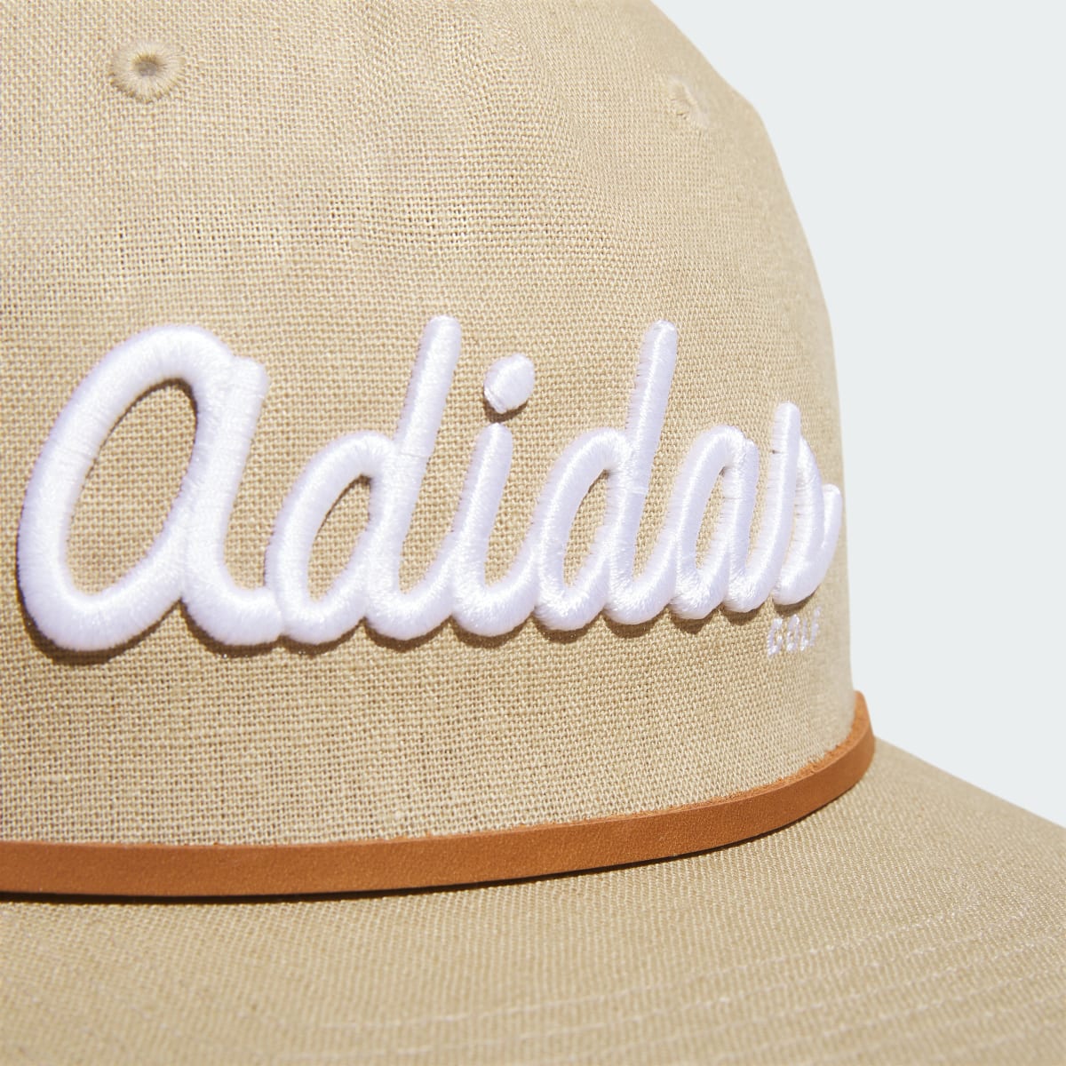 Adidas Five-Panel Script Hat. 4