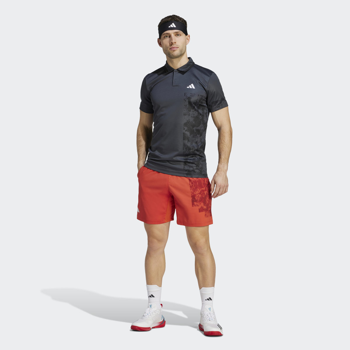 Adidas Playera Polo de Tennis FreeLift HEAT.RDY Paris. 7