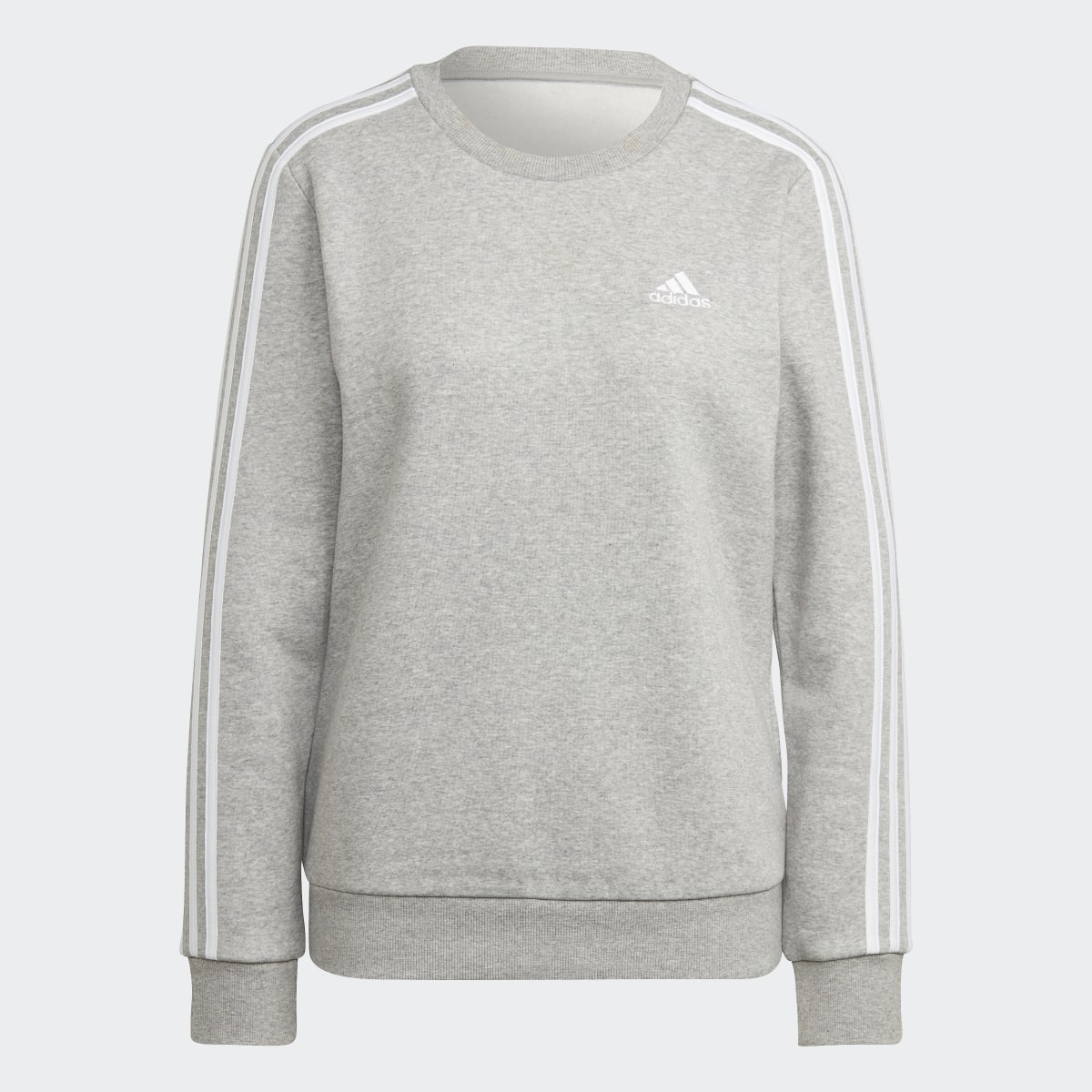 Adidas Essentials 3-Stripes Fleece Sweatshirt. 5