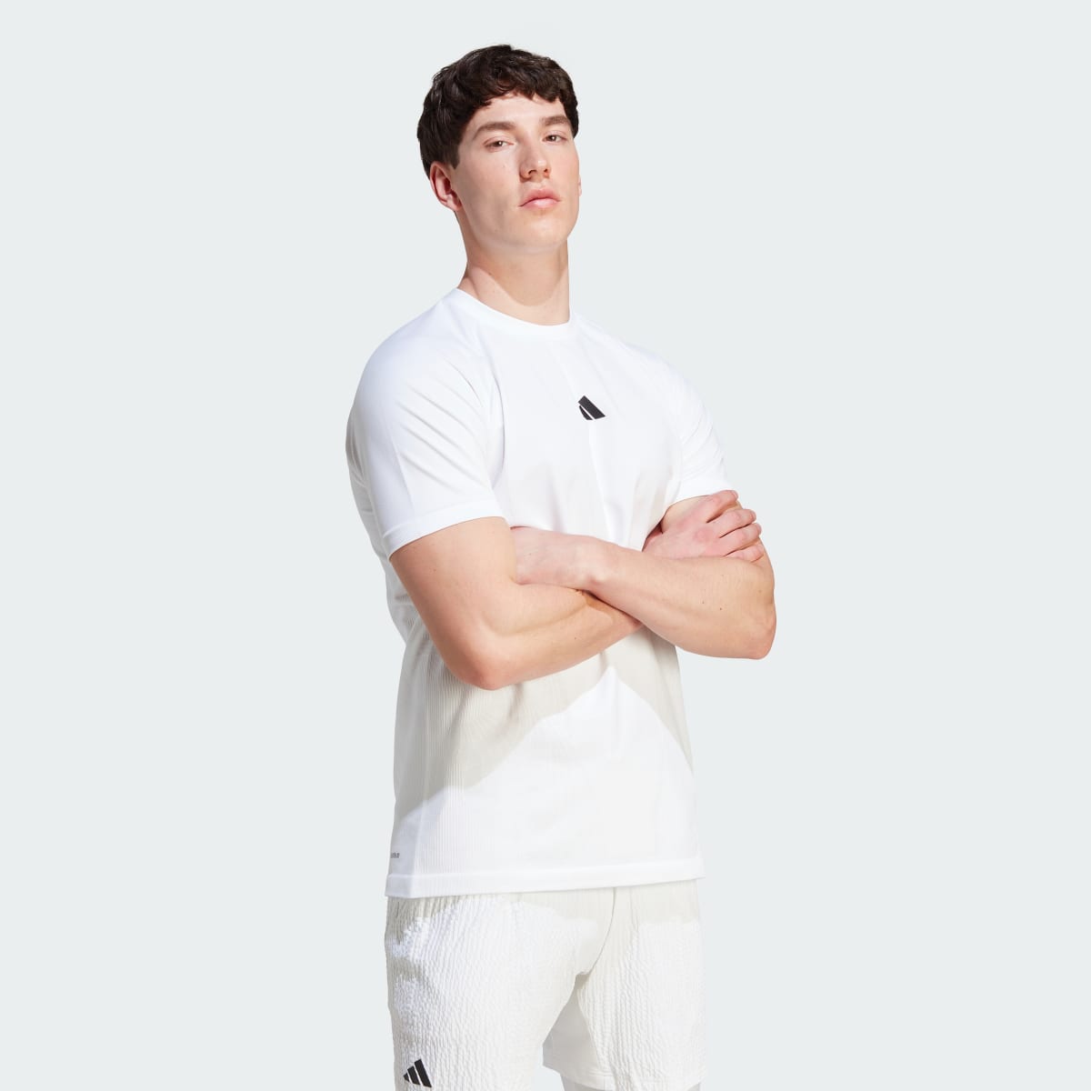 Adidas T-shirt de tennis sans coutures AEROREADY Pro. 4