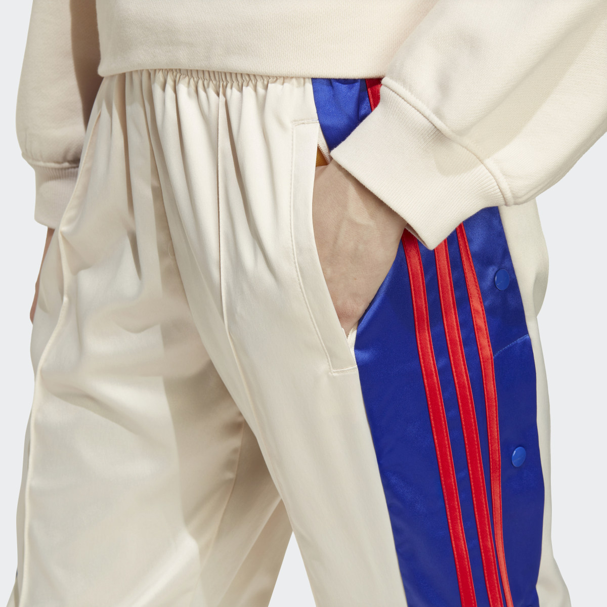 Adidas Satin Adibreak Tracksuit Bottoms. 6