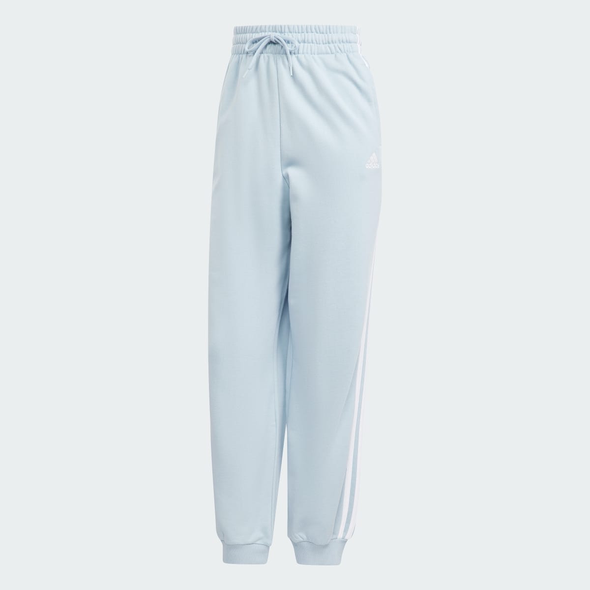 Adidas Pants Essentials 3 Franjas Tela French Terry Ajuste Holgado. 4