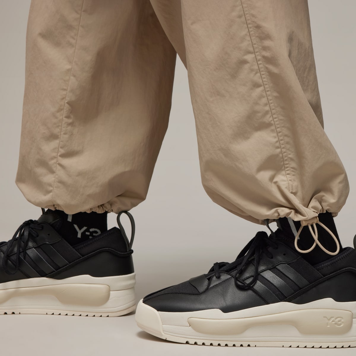 Adidas Y-3 Crinkle Nylon Pants. 7