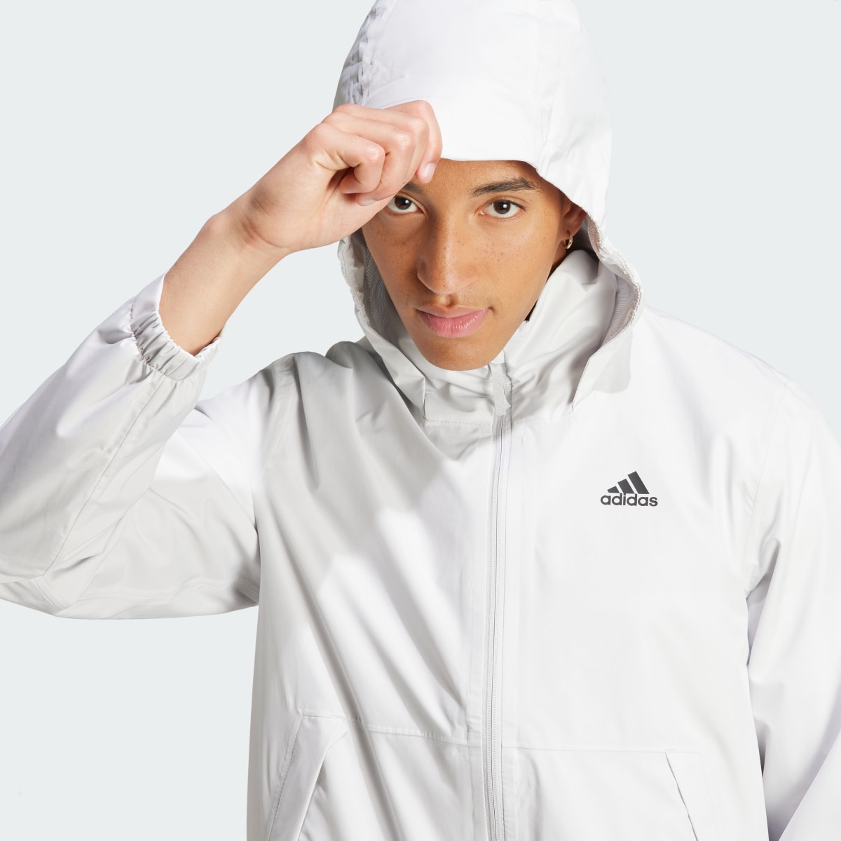 Adidas BSC 3-Stripes RAIN.RDY Jacket. 7