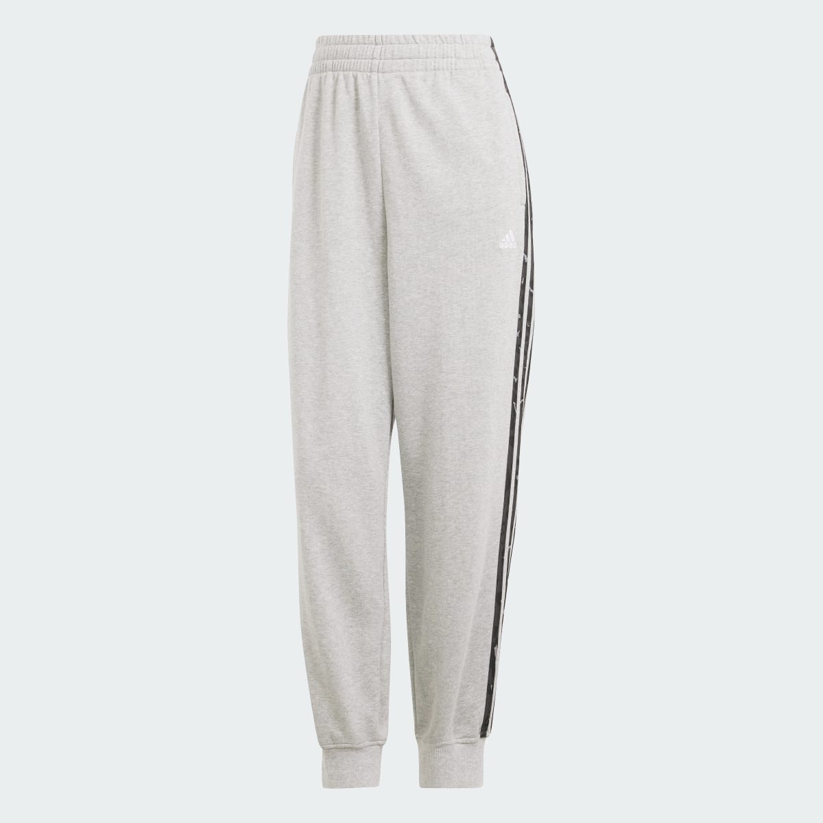 Adidas Pantalon 7/8 imprimé animal 3 bandes Essentials. 4