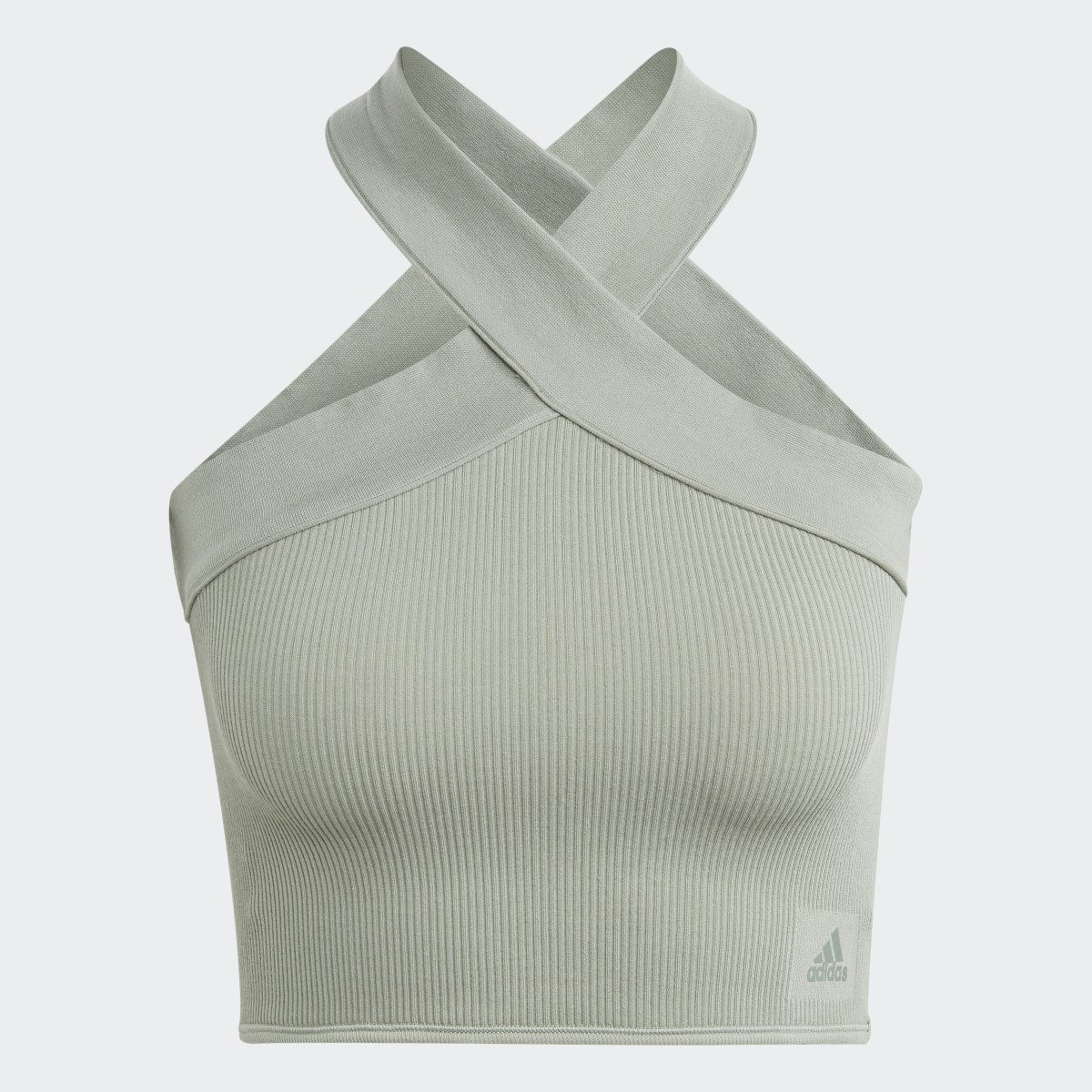 Adidas Ribbed Active Seamless Neckholder-Top. 5